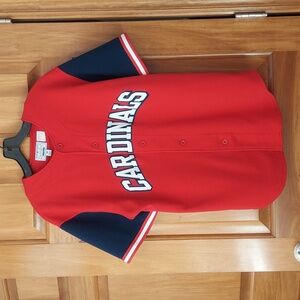 * Starter MLB St. Louis Cardinals Baseball Medium  Jersey McGwire #25 Vintage